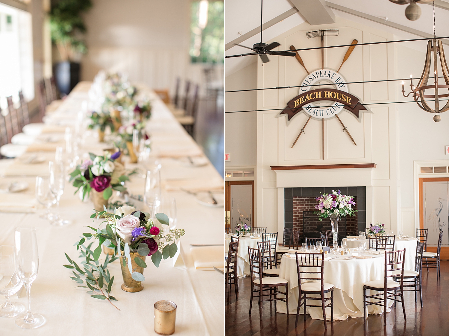 reception ballroom details