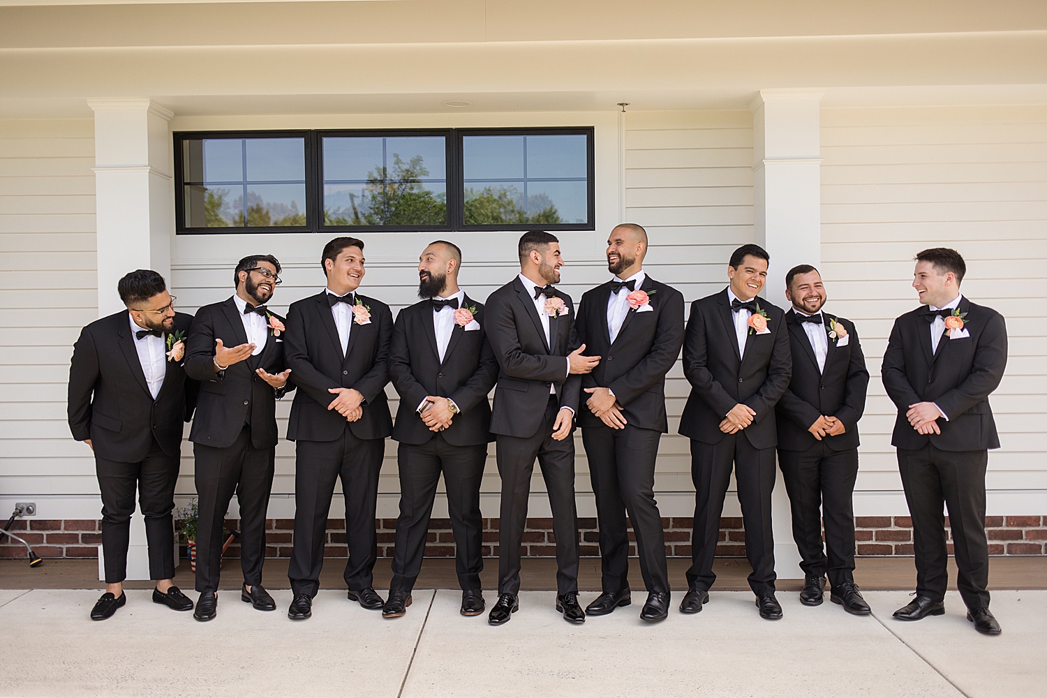 groomsmen portrait