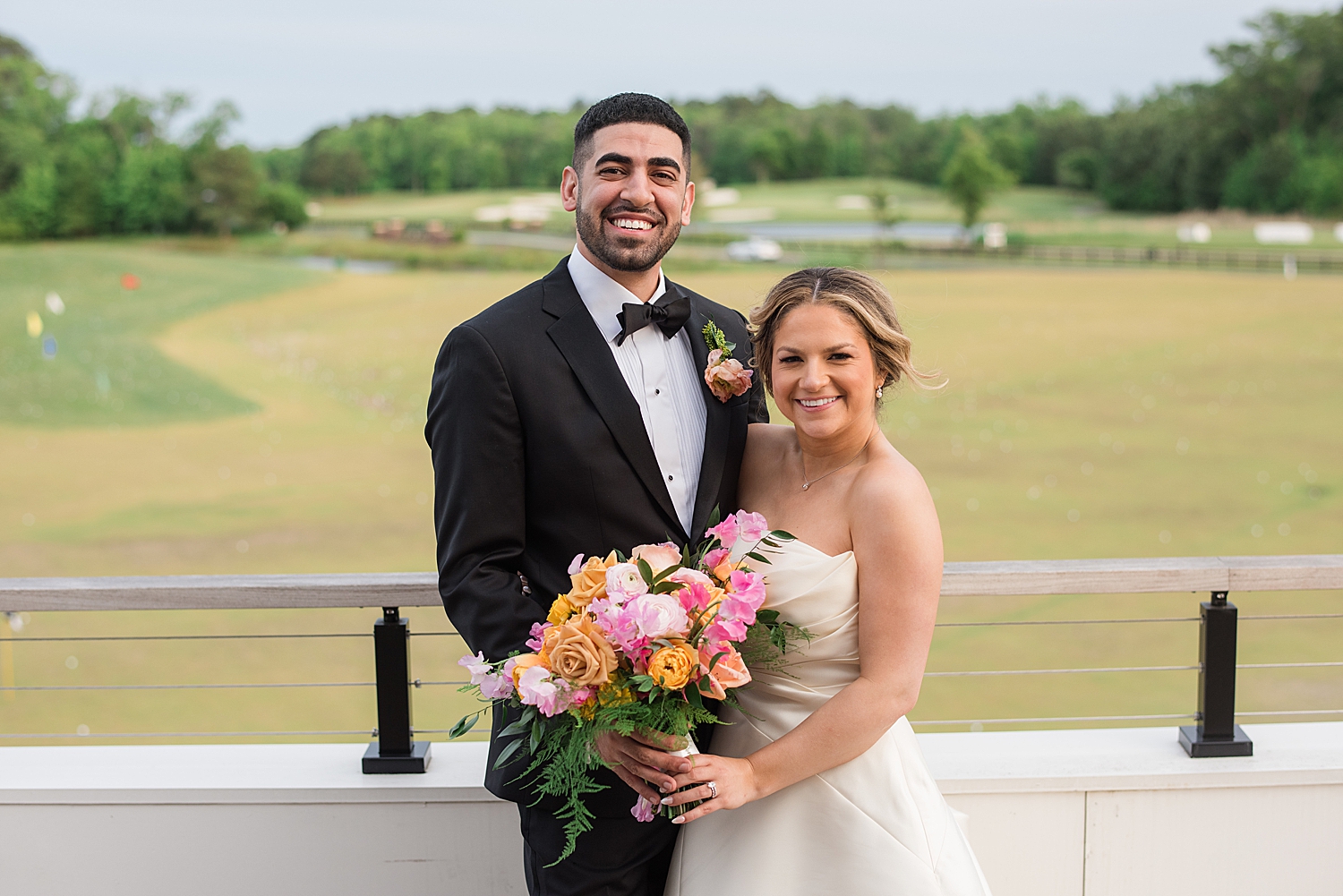 couple portrait at sunset