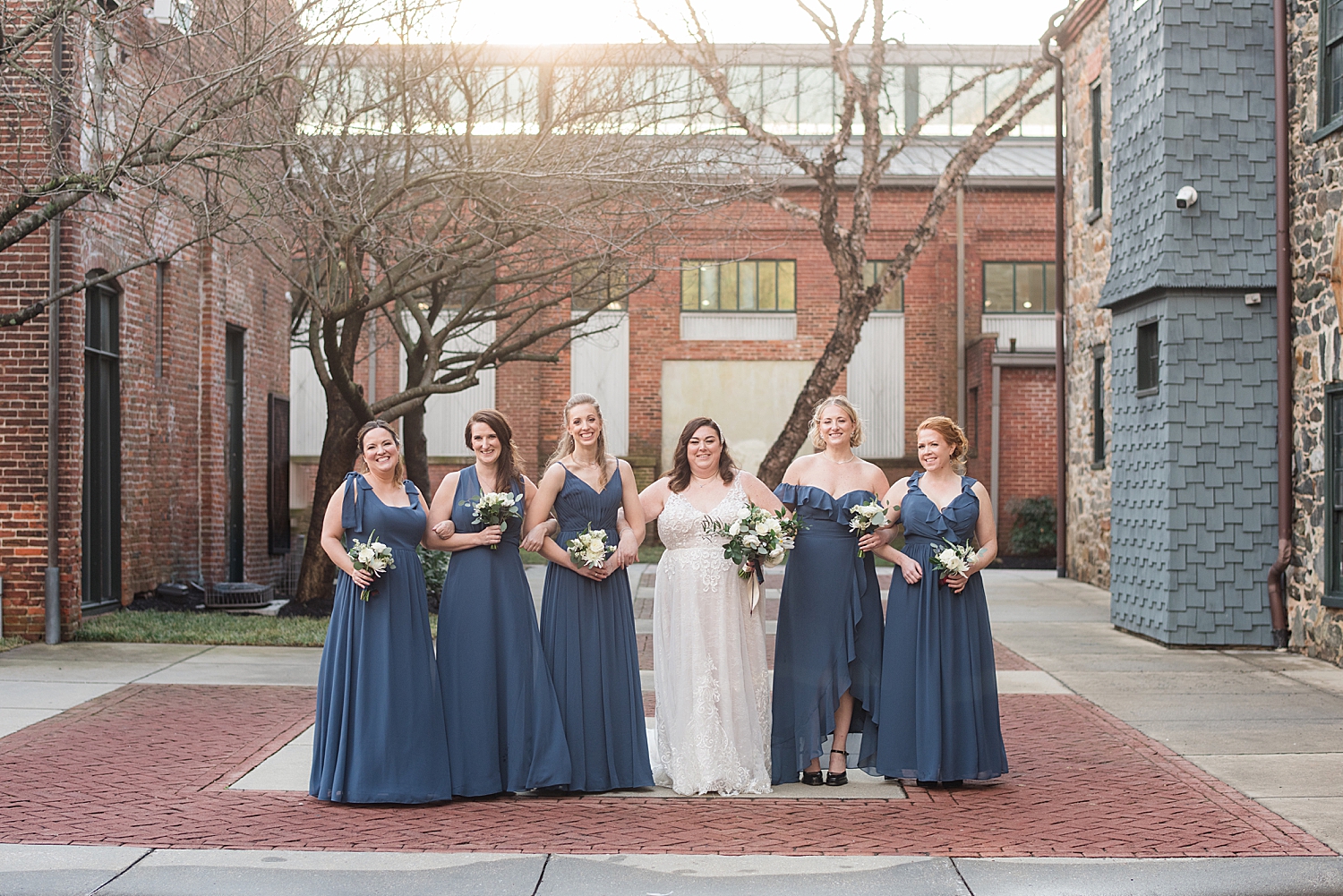 bridal party portrait