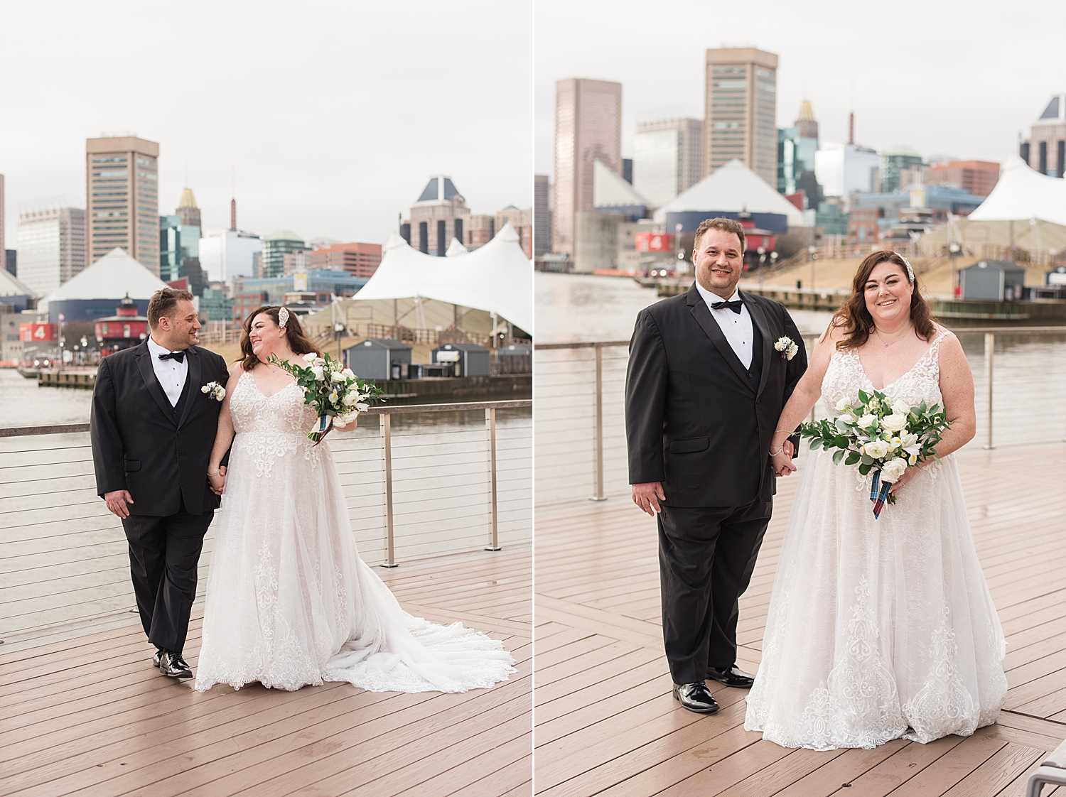 bride and groom portrait