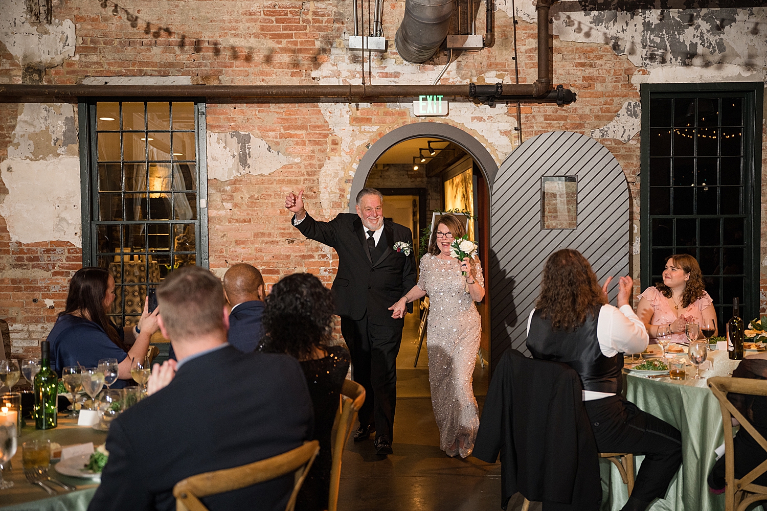 parents entering reception