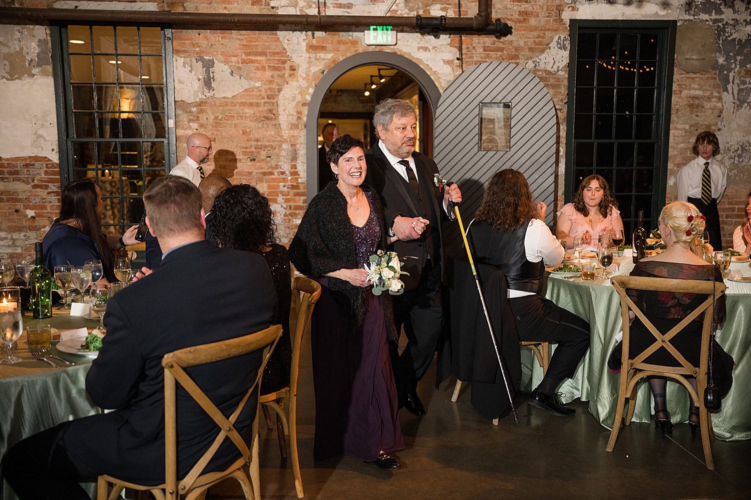 parents entering reception