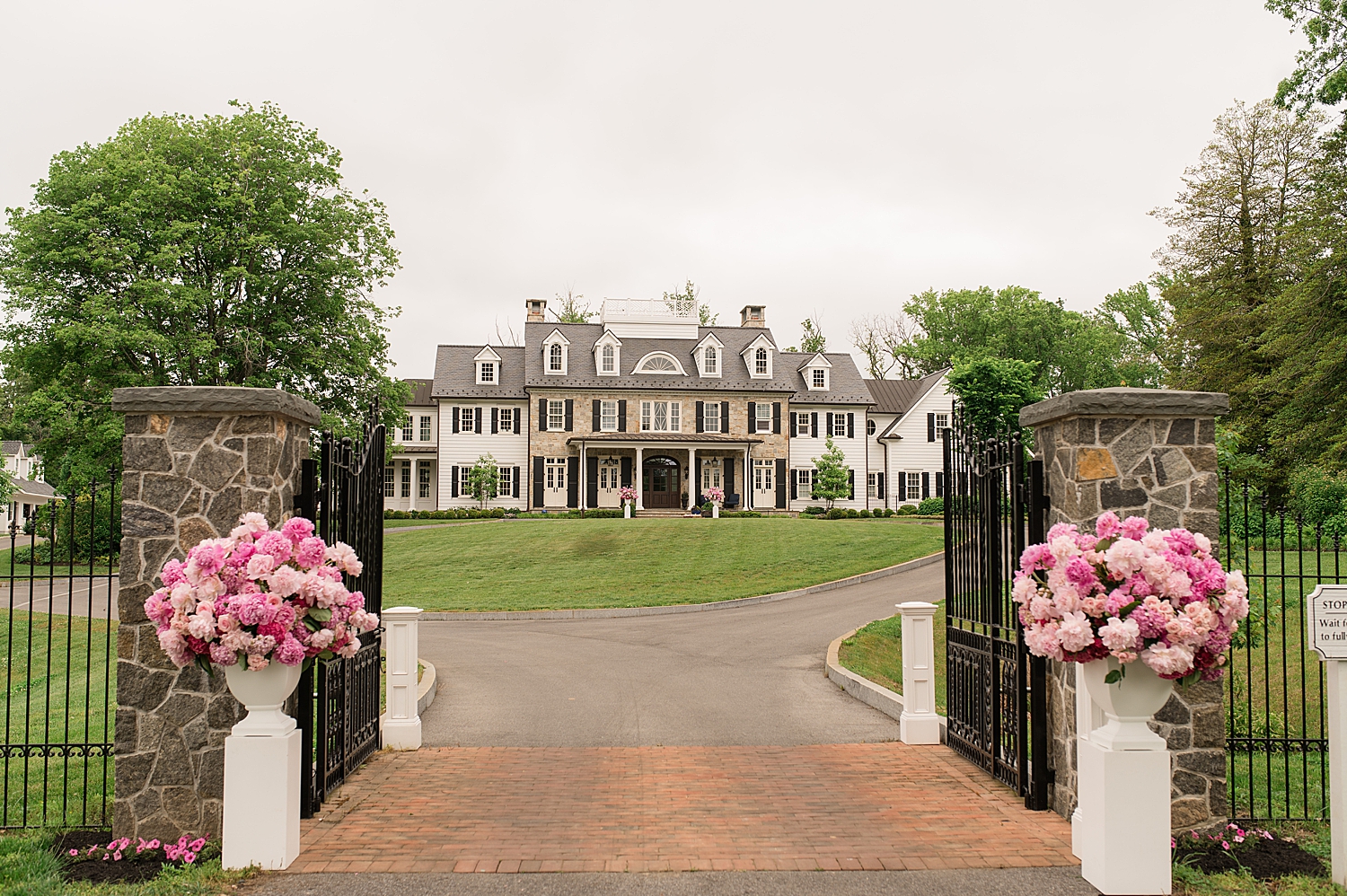 private residence wedding