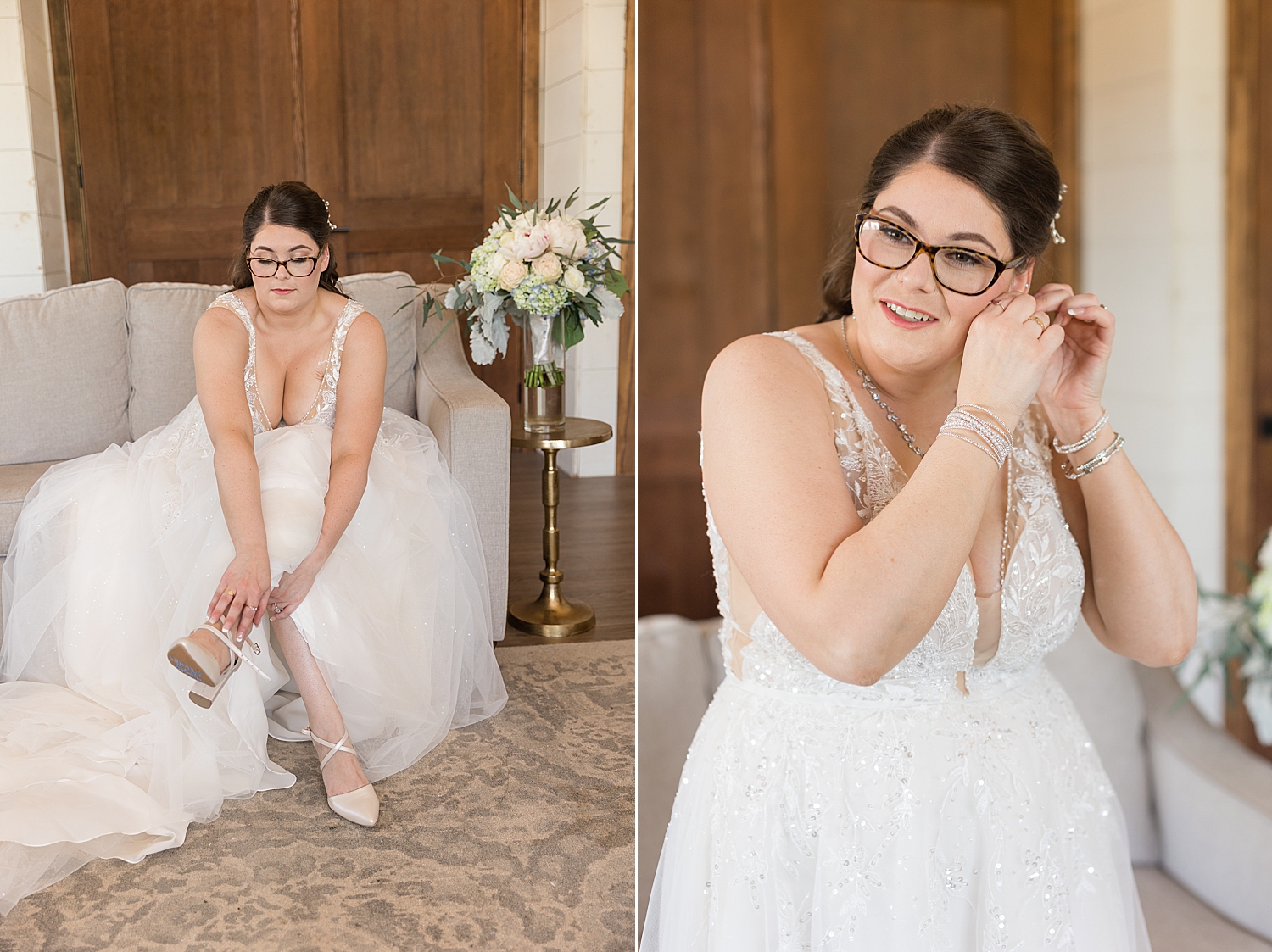 bride getting ready