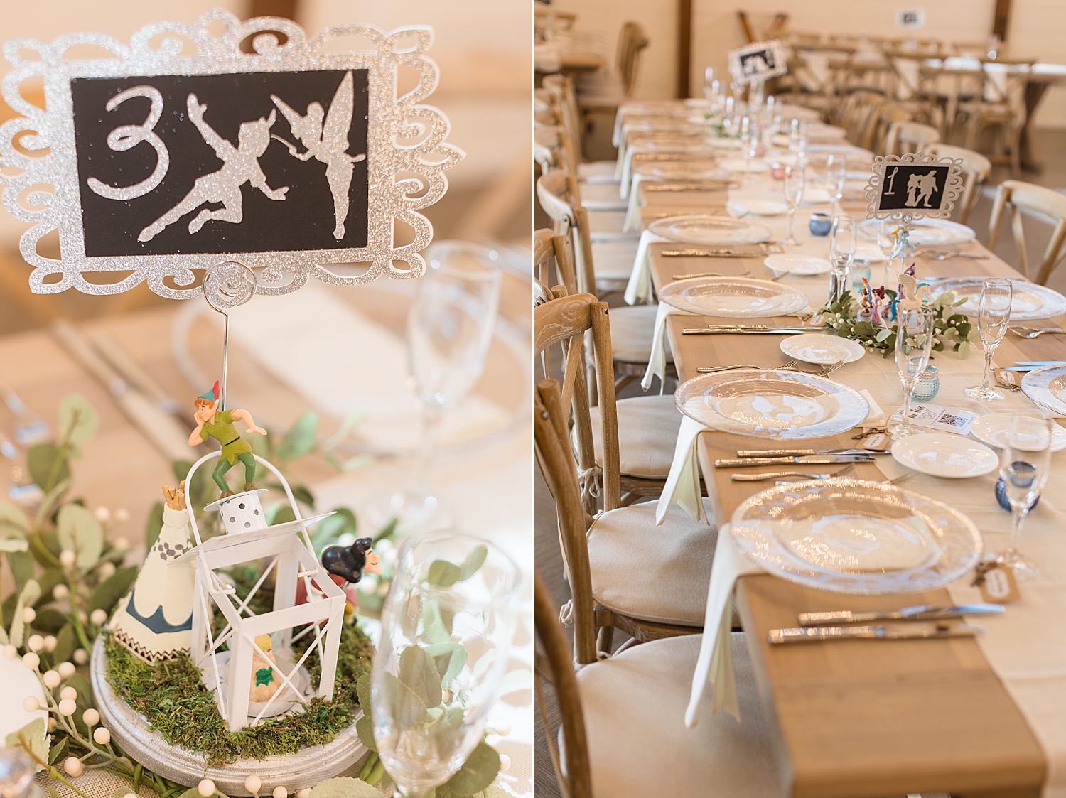 wedding reception details, disney