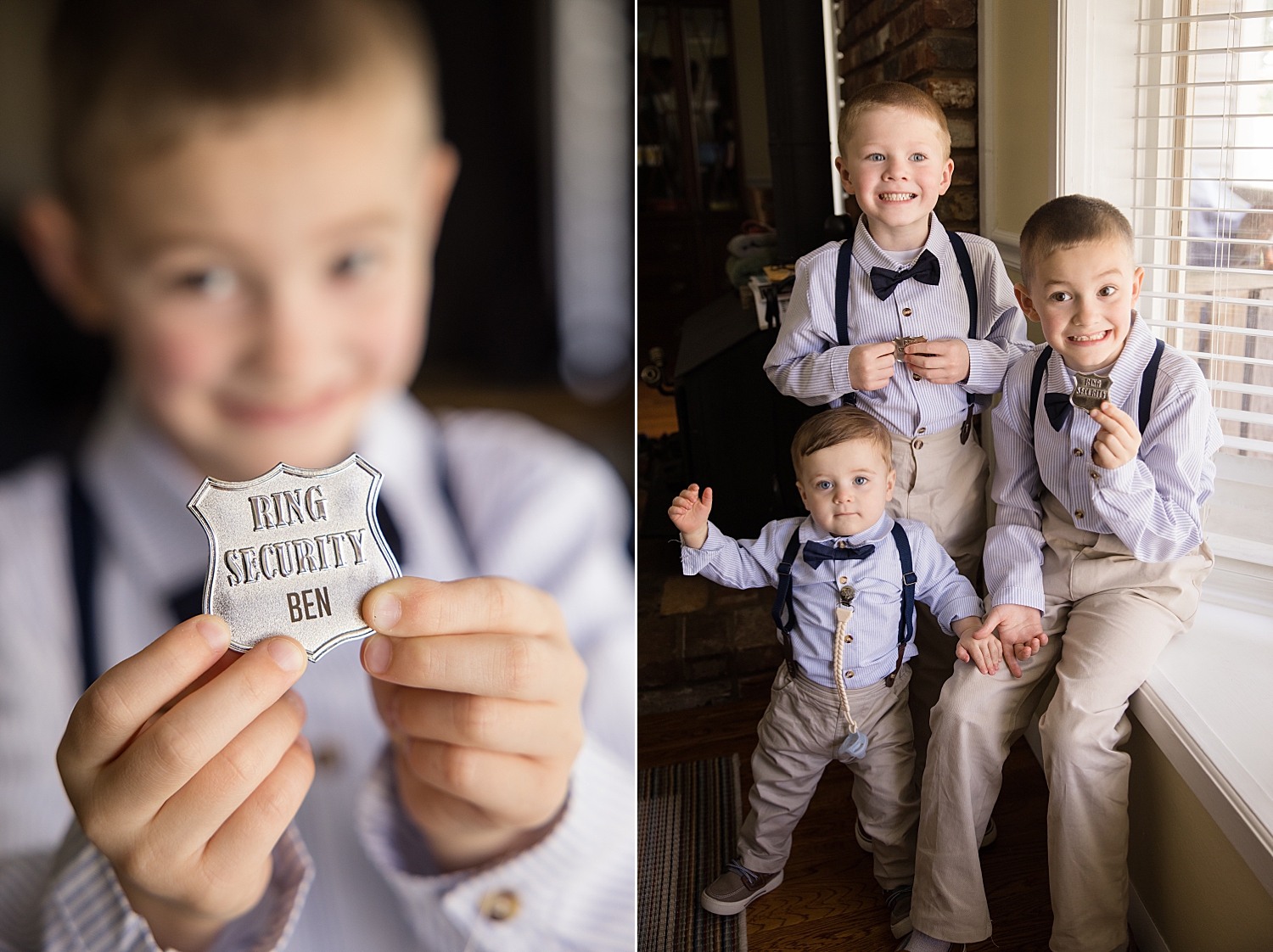 ring bearers, ring security badge