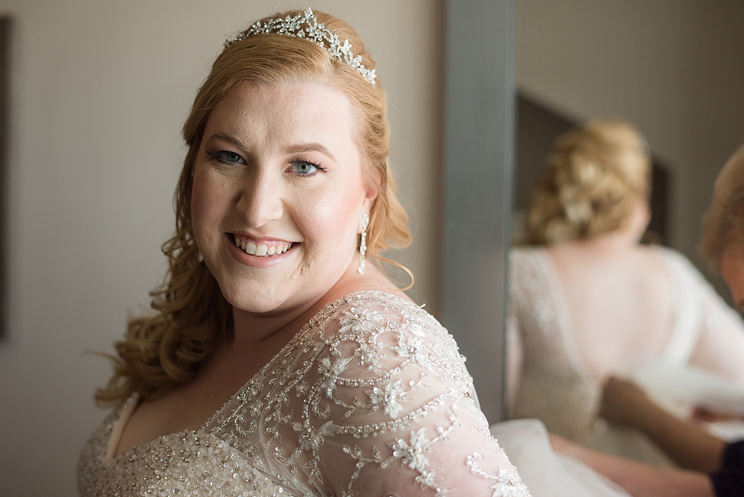 bride getting ready