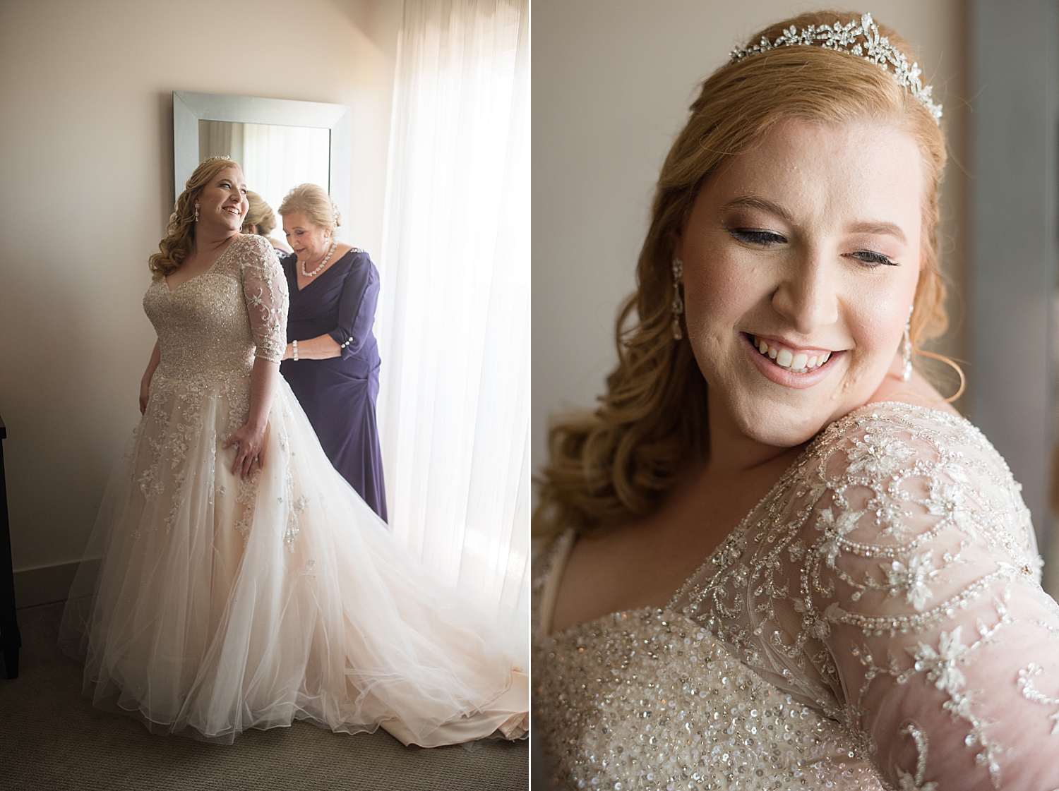 bride getting ready