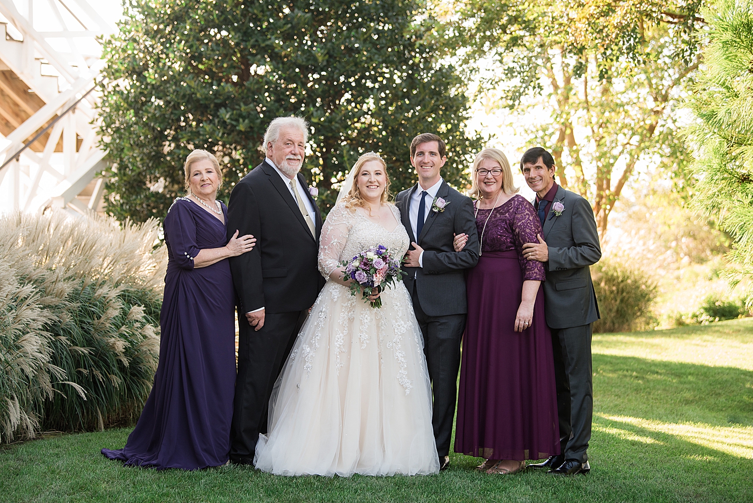 family portrait with parents