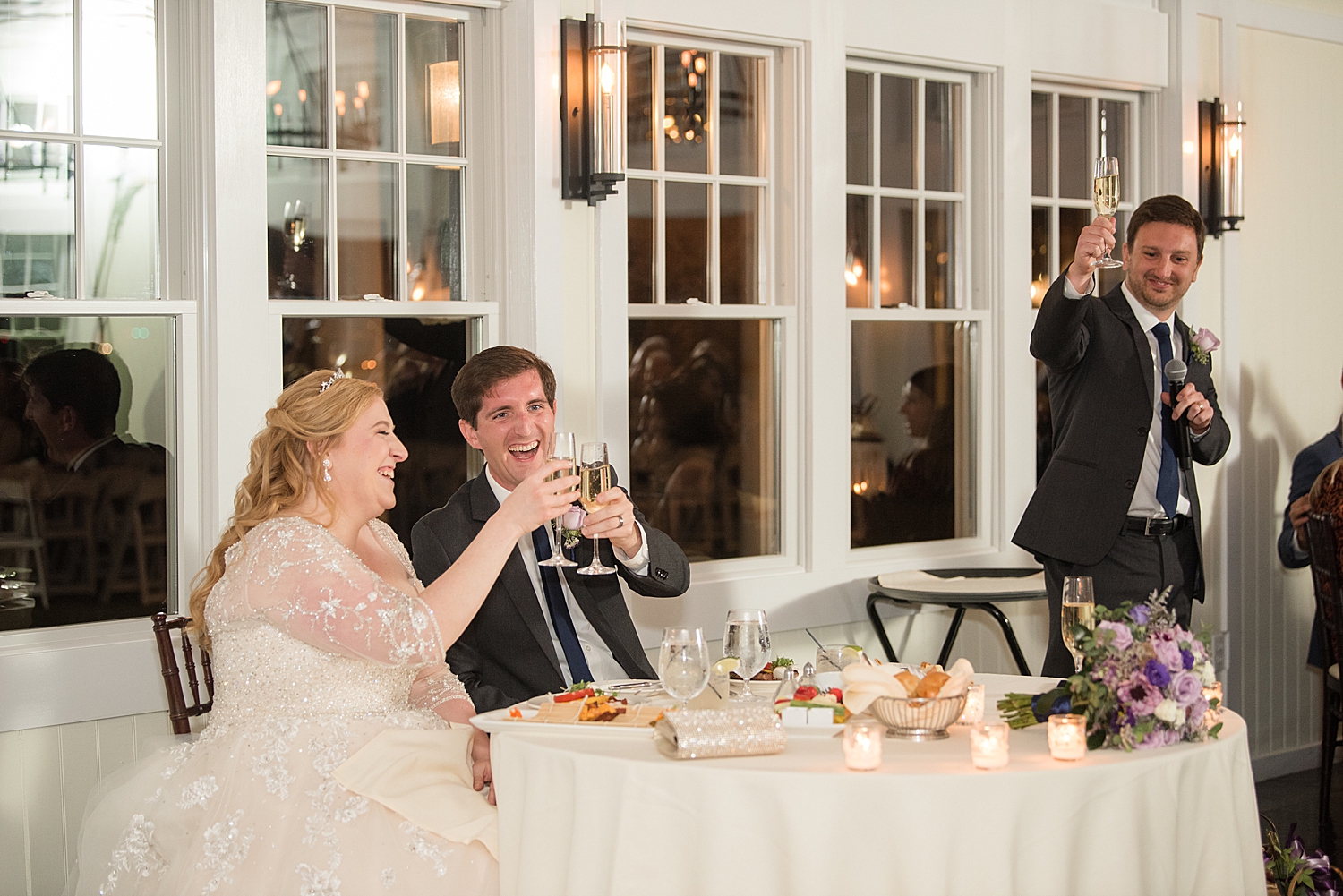 wedding toasts reactions