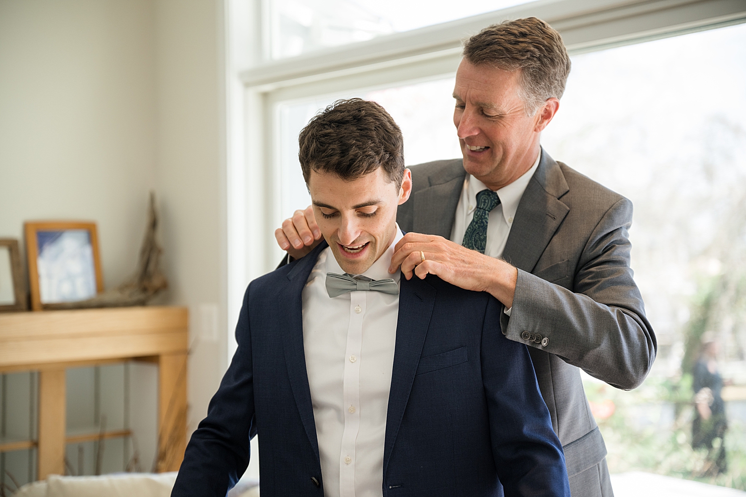 groom getting ready