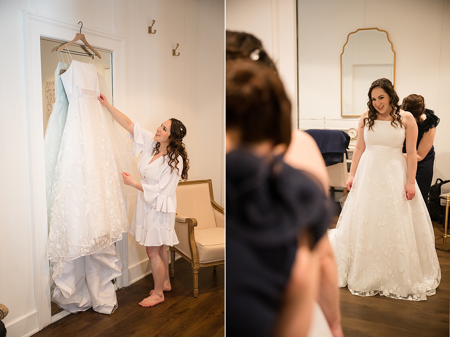 bride getting ready