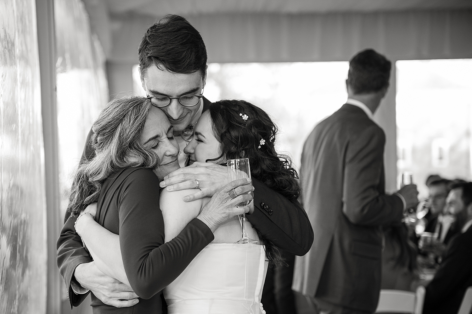 wedding toast during dinner