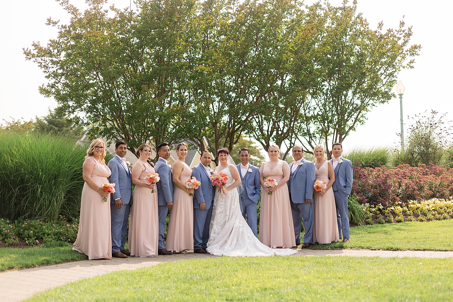 full wedding party herrington on the bay