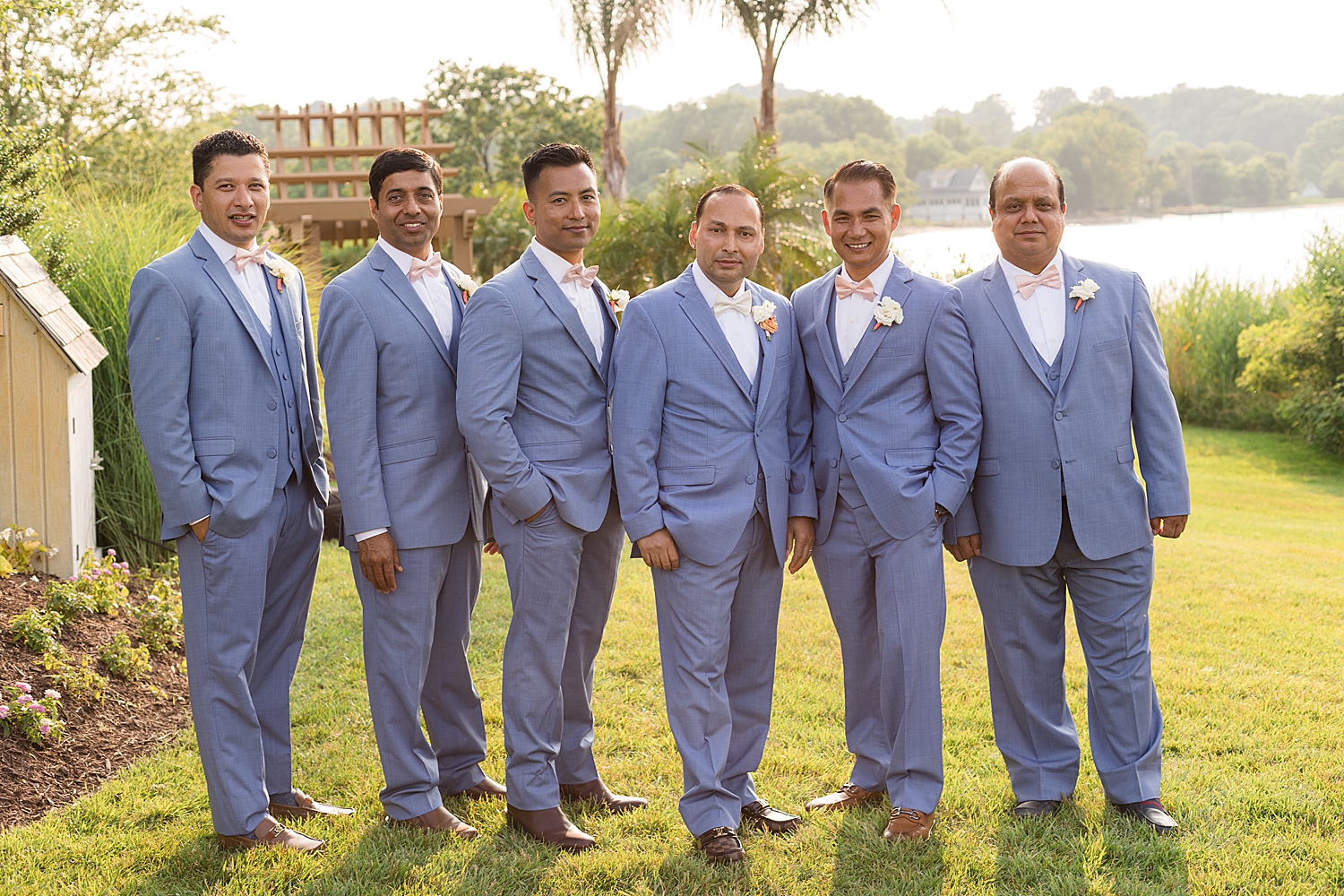 groomsmen portrait