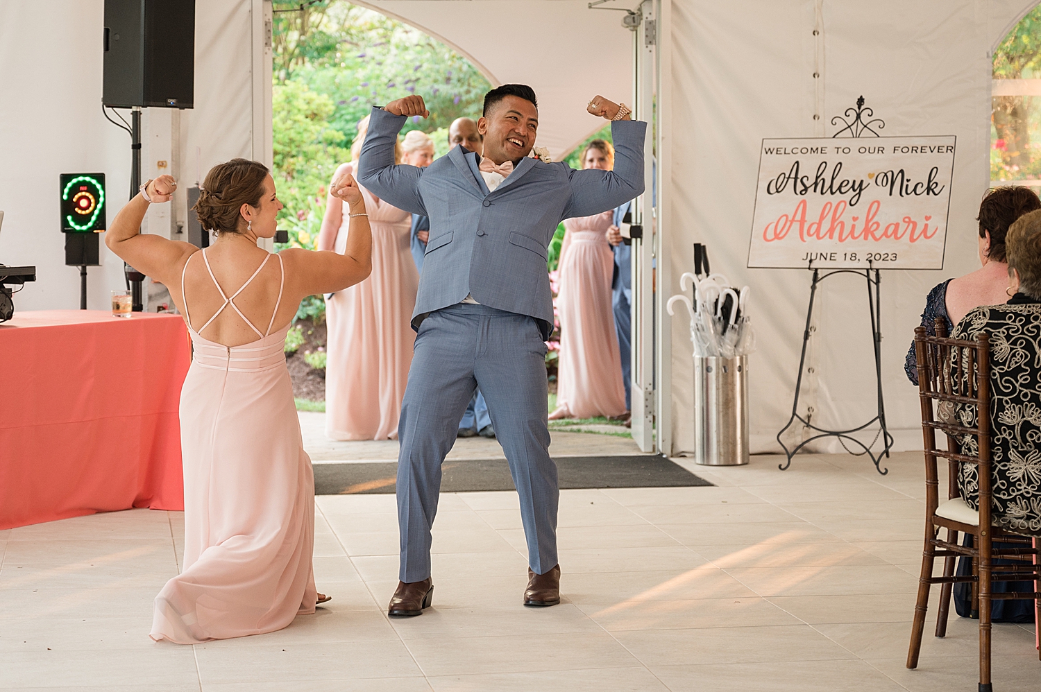 wedding party entrances