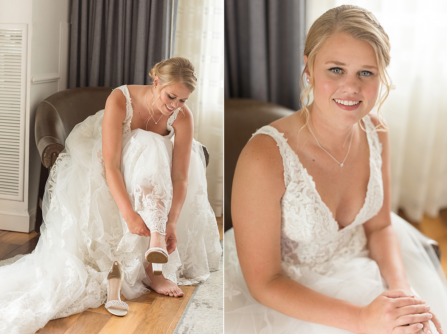 bride getting ready