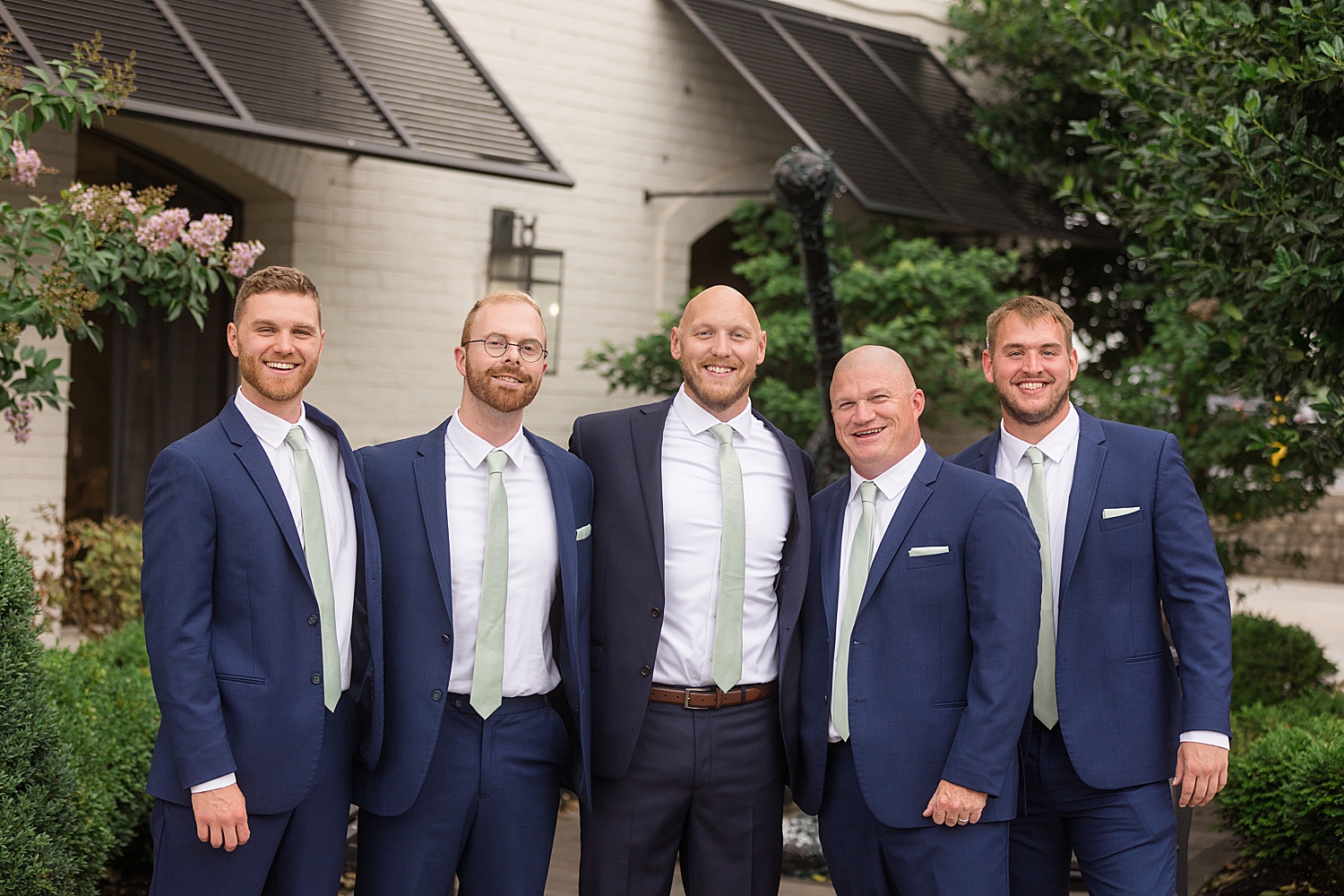 groomsmen portrait