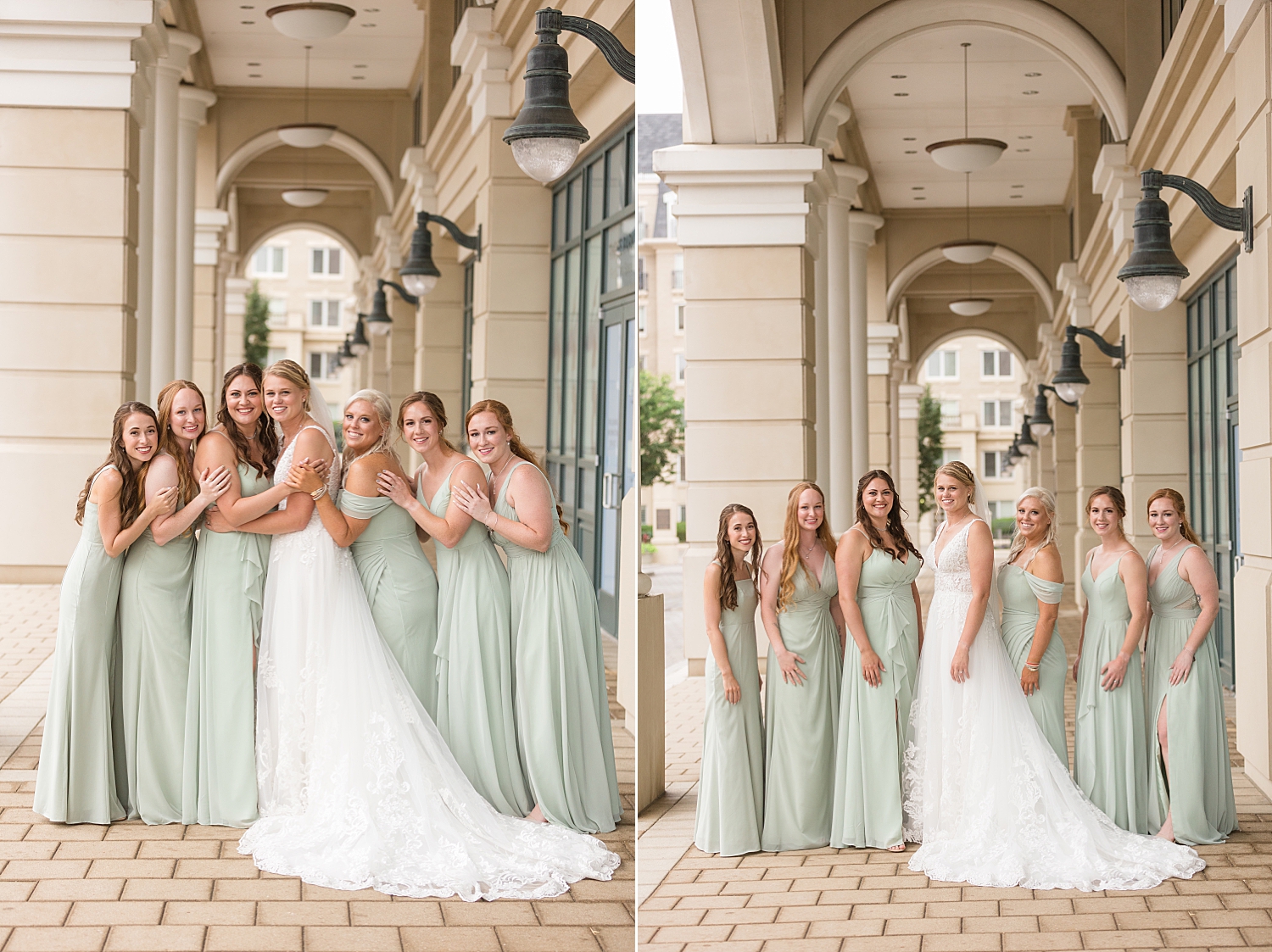 bridesmaids portrait