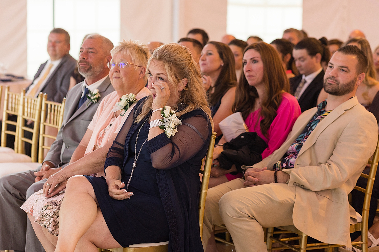 ceremony reactions from parents