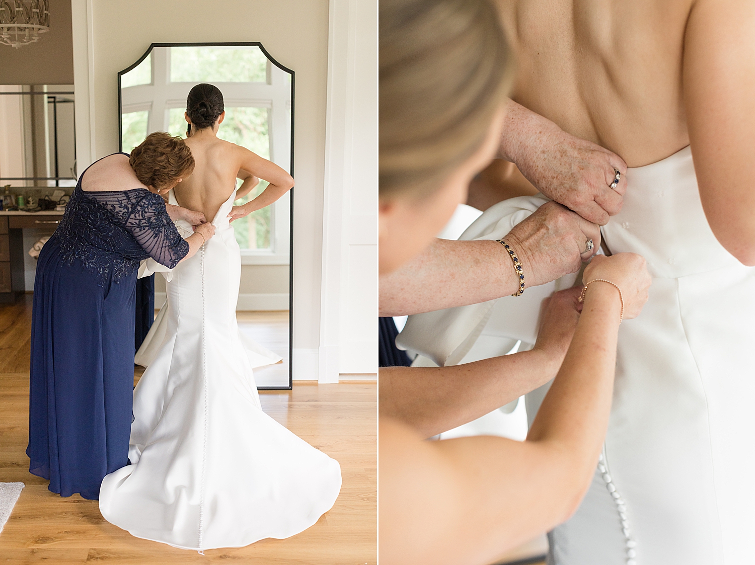 bride getting ready