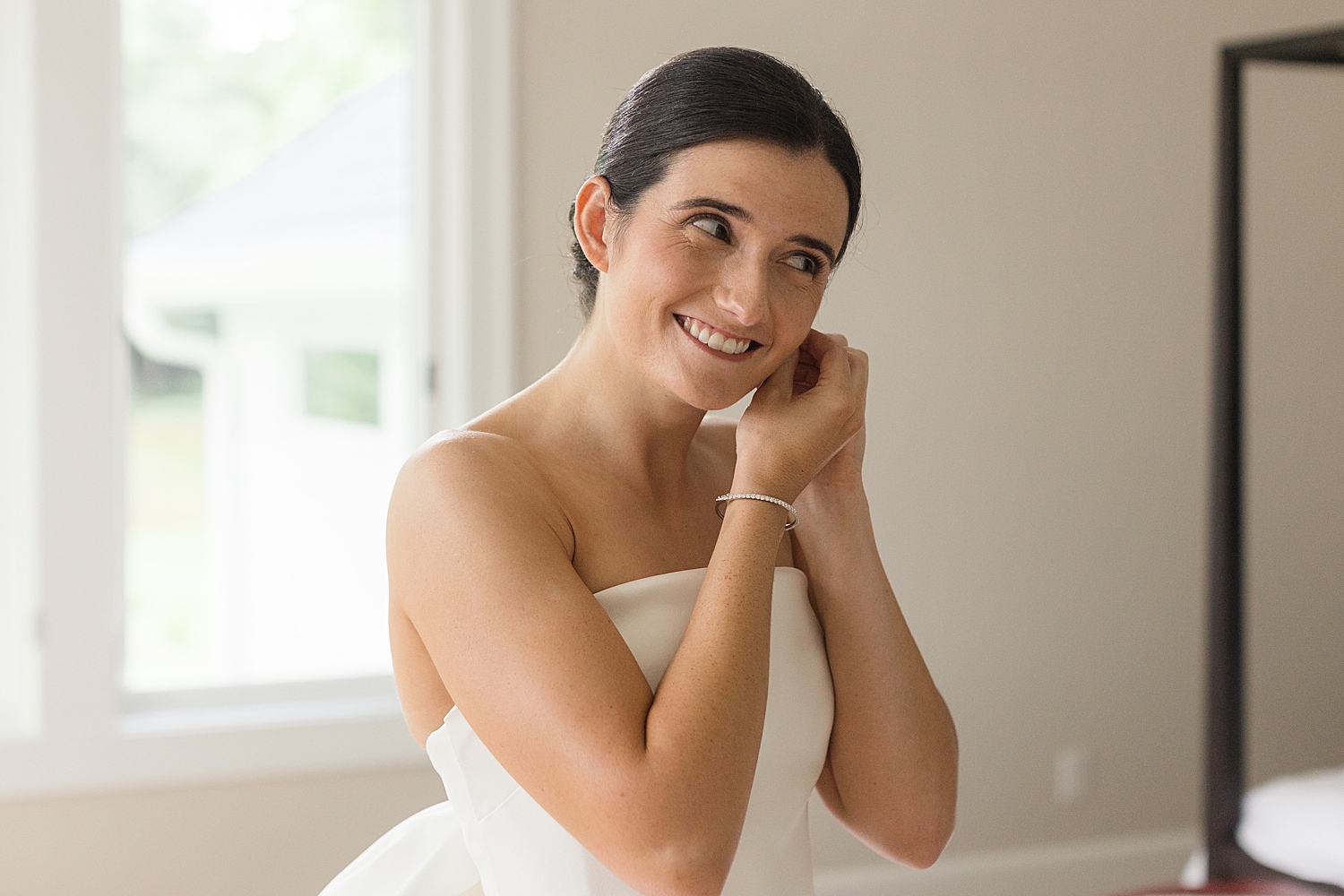 bride getting ready