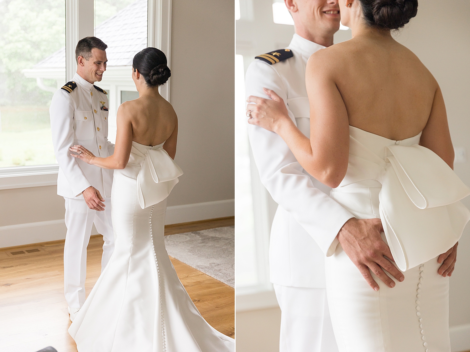 bride and groom portrait