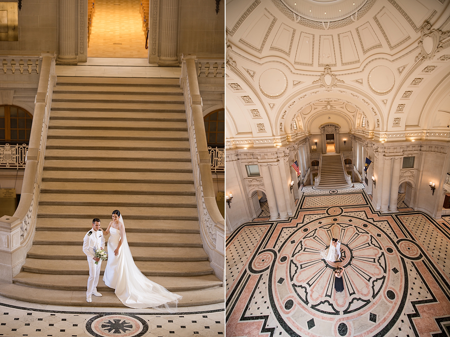 usna annapolis bride and groom portrait