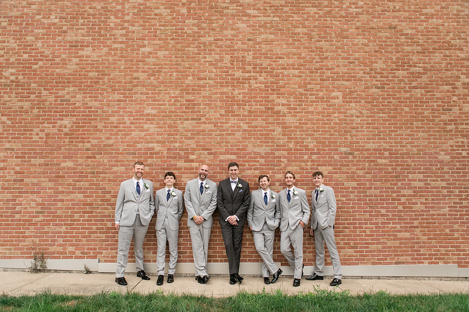 groomsmen portrait