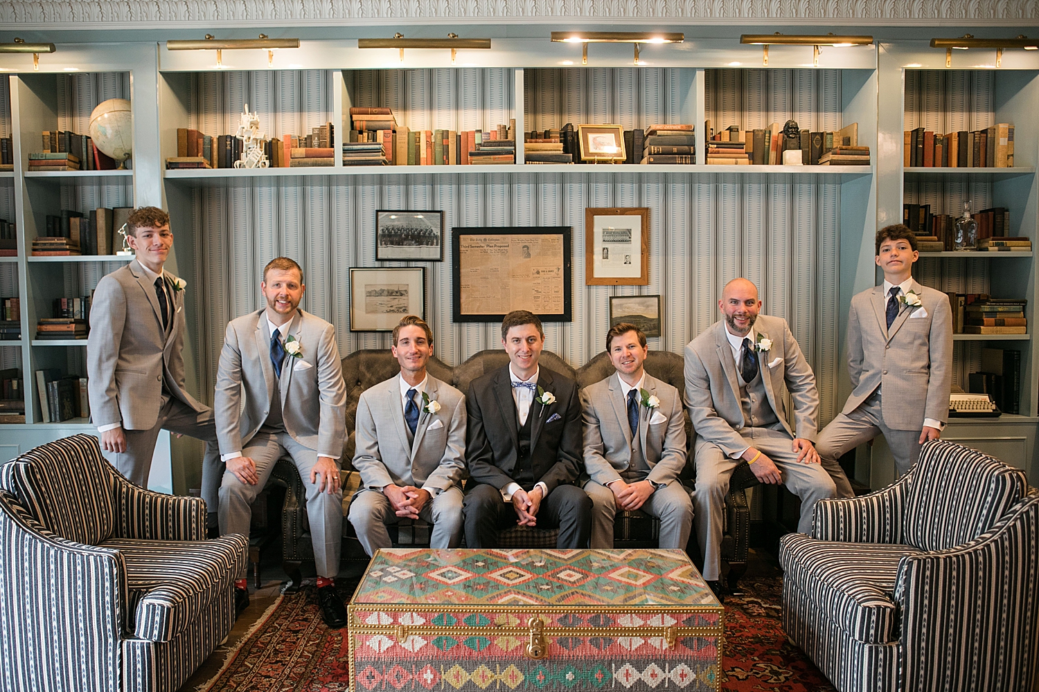 groomsmen portrait