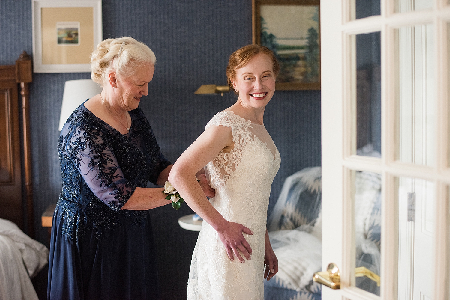 bride getting ready