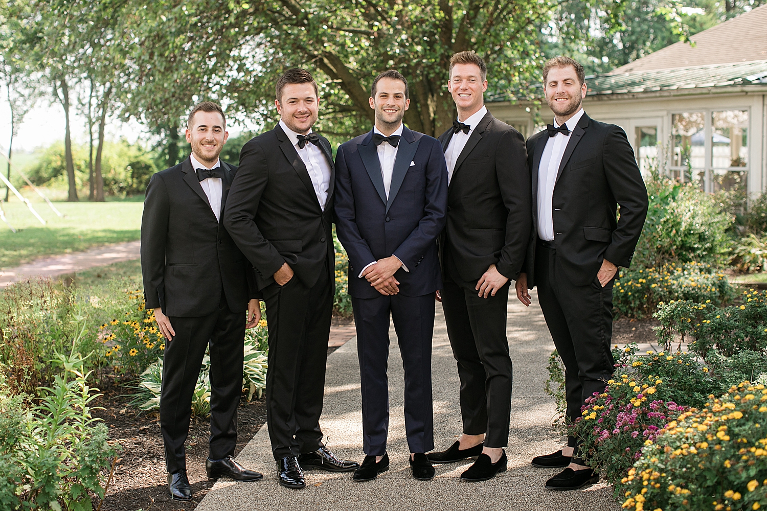 groomsmen portrait