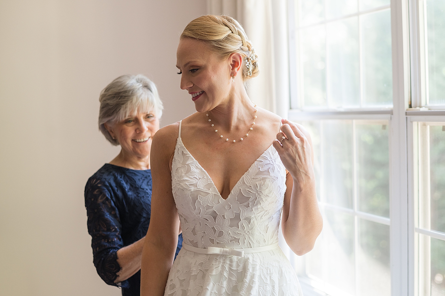 bride getting ready