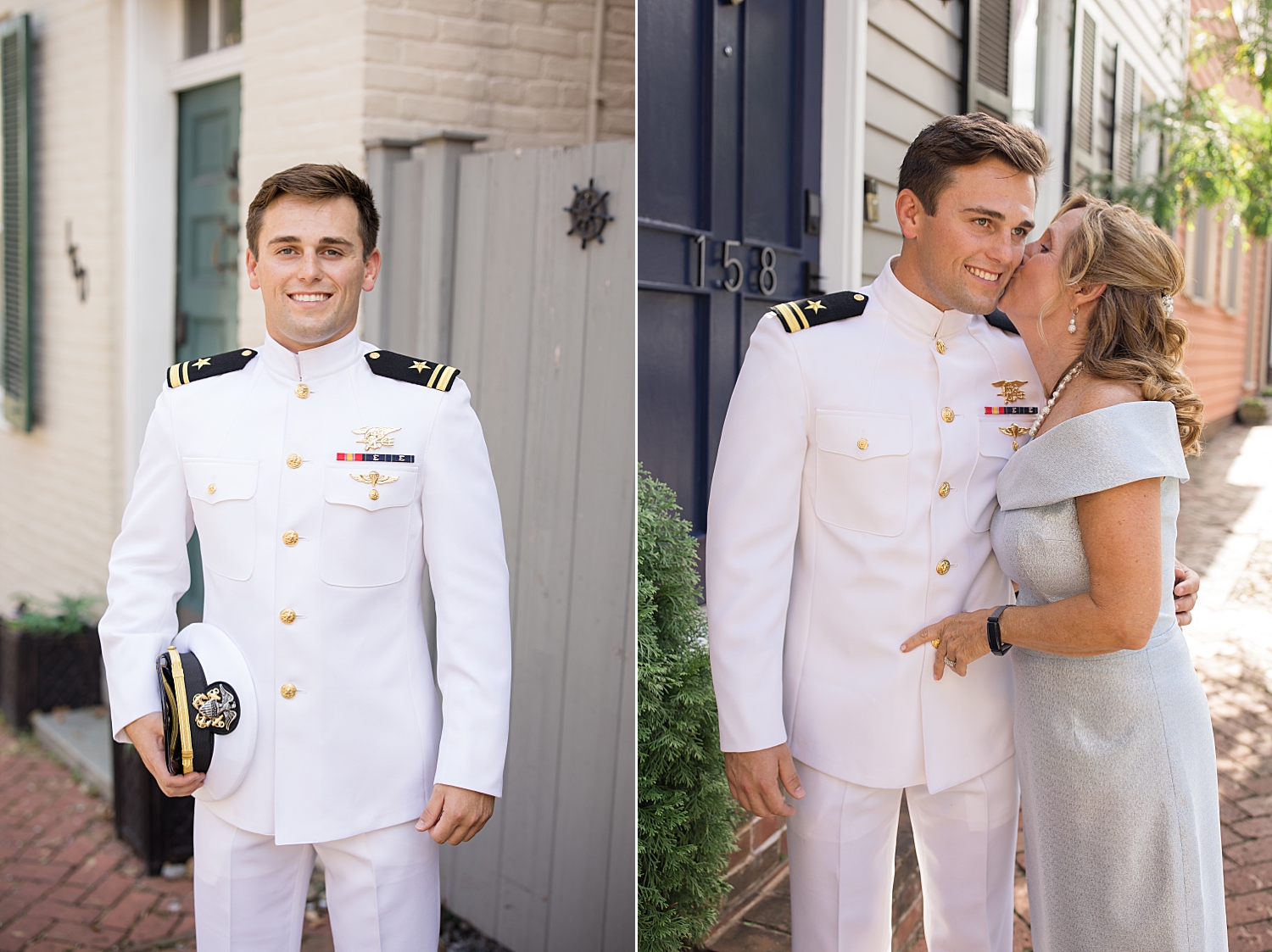 groom portrait, groom with mom