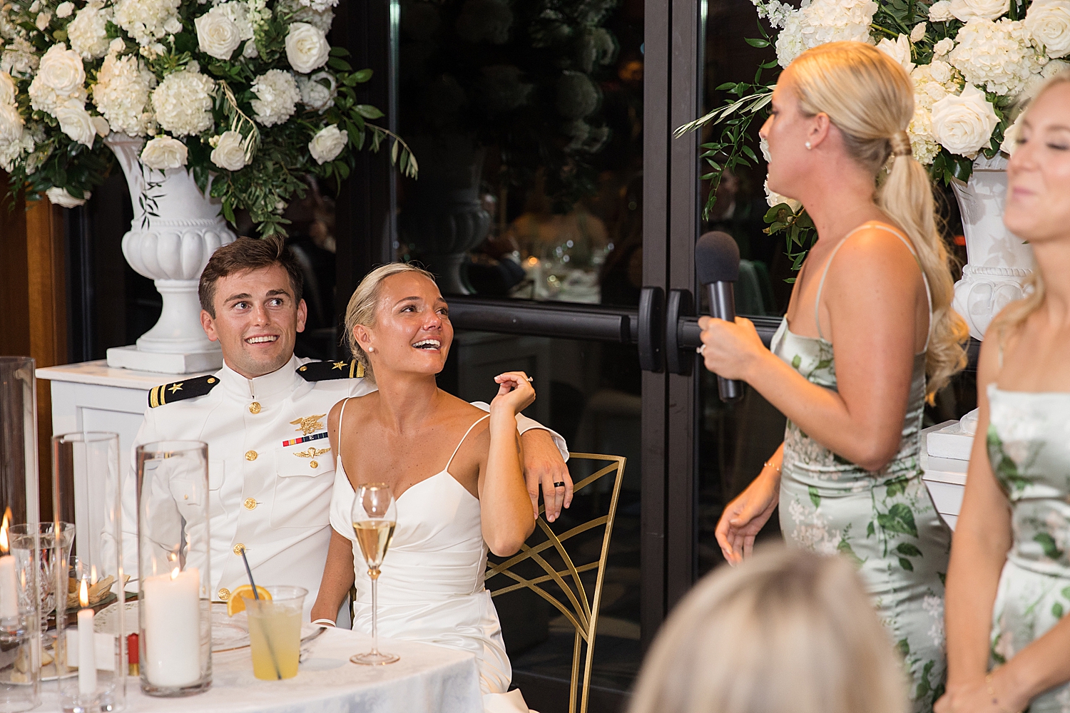 wedding toast from bridesmaid