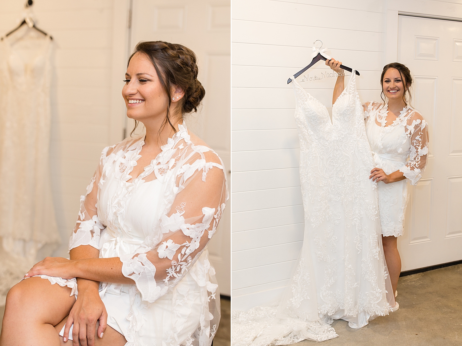 bride getting ready