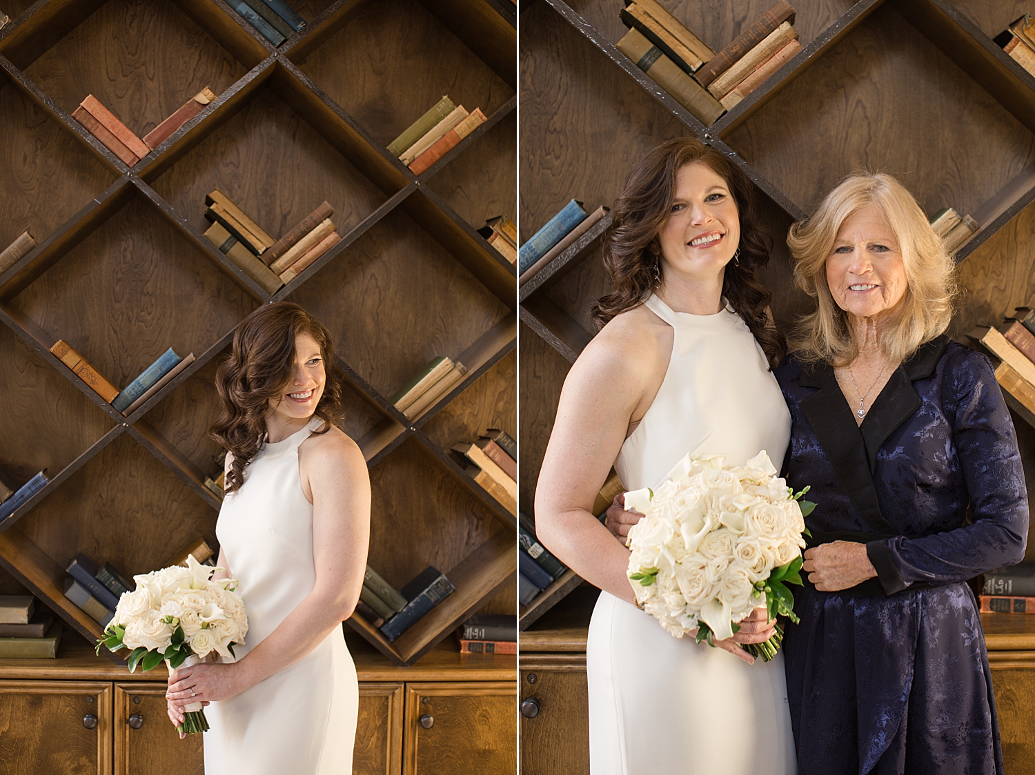 bridal portraits with mom