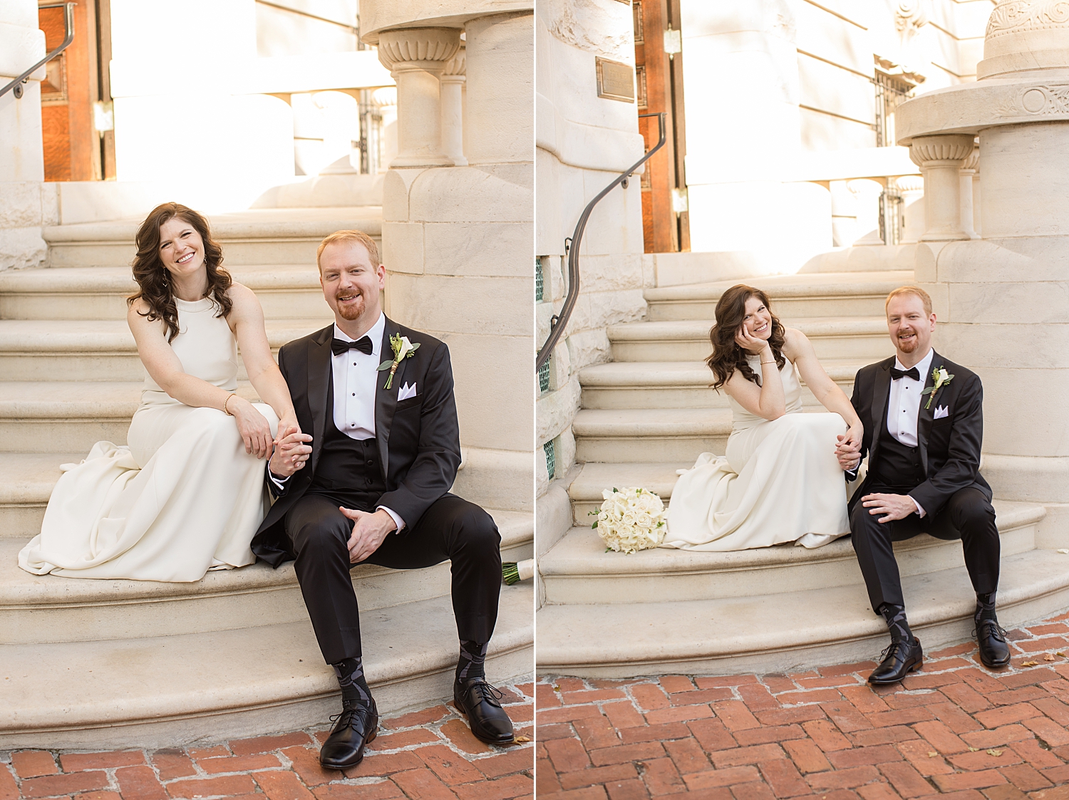 bride and groom portrait baltimore maryland