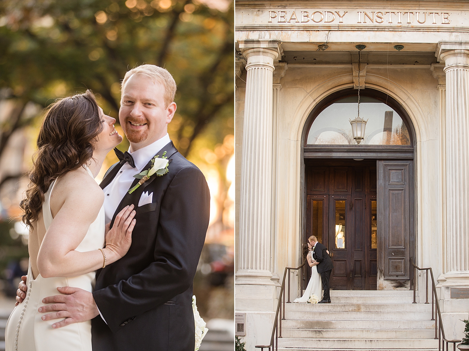 bride and groom portrait