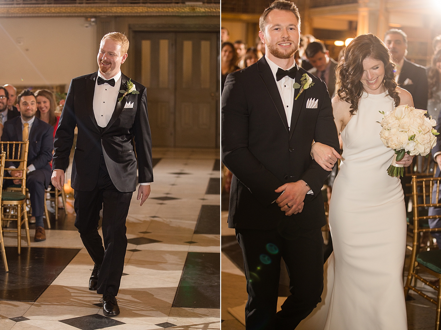 entering ceremony at peabody library