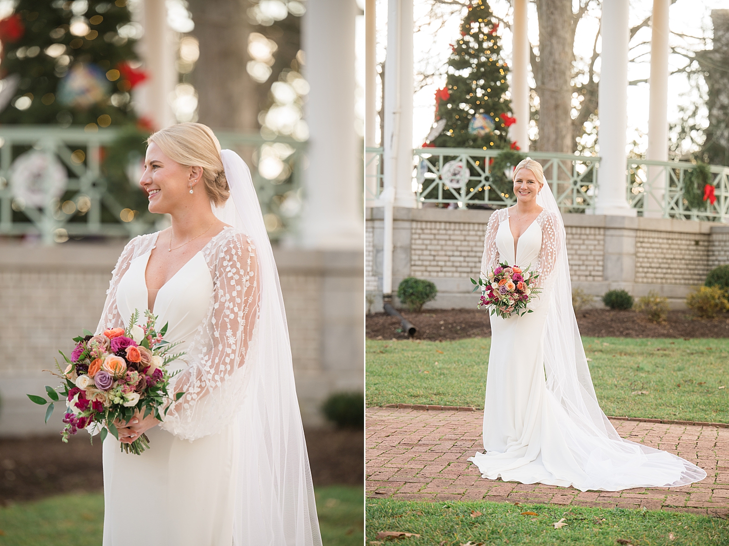 bridal portrait usna