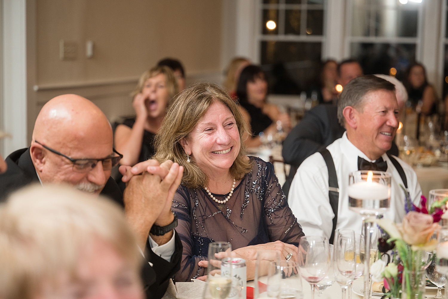 reactions to wedding toasts from guests