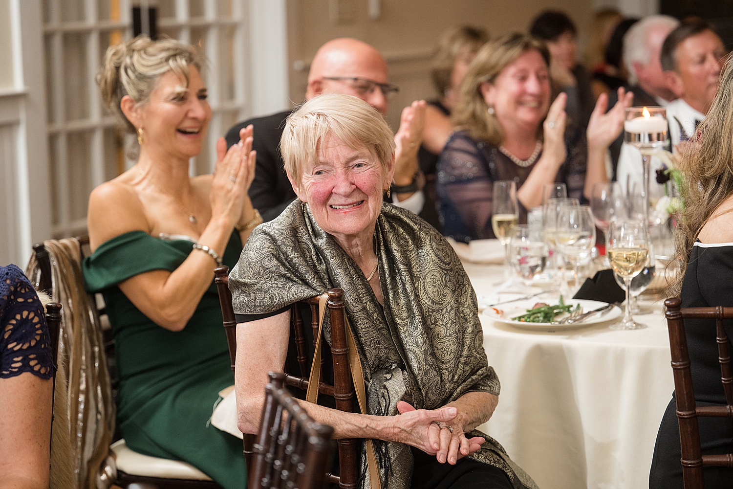 reactions to wedding toasts from guests