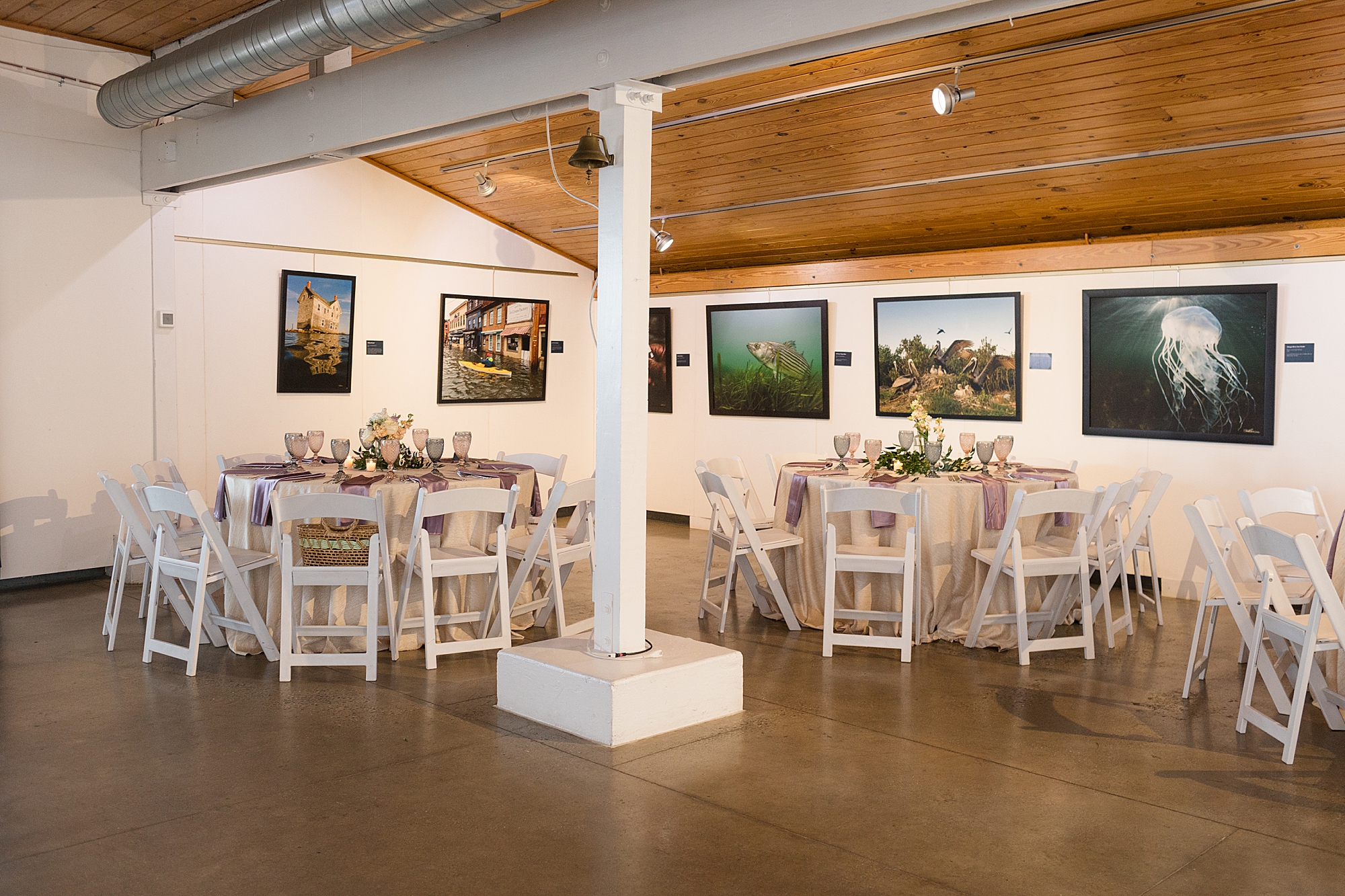 Annapolis Maritime museum reception space