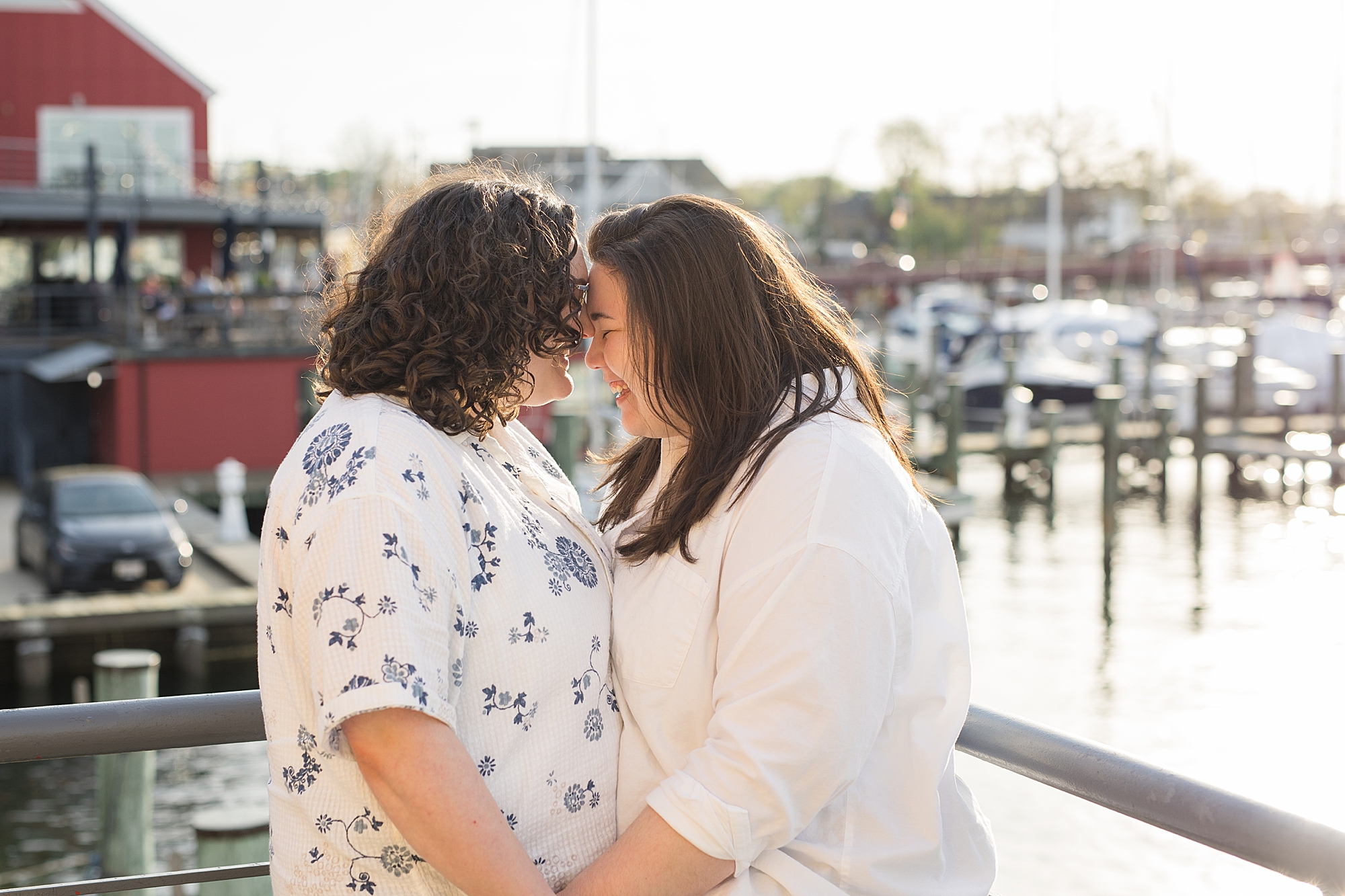 Eastport Annapolis queer engagement photographer