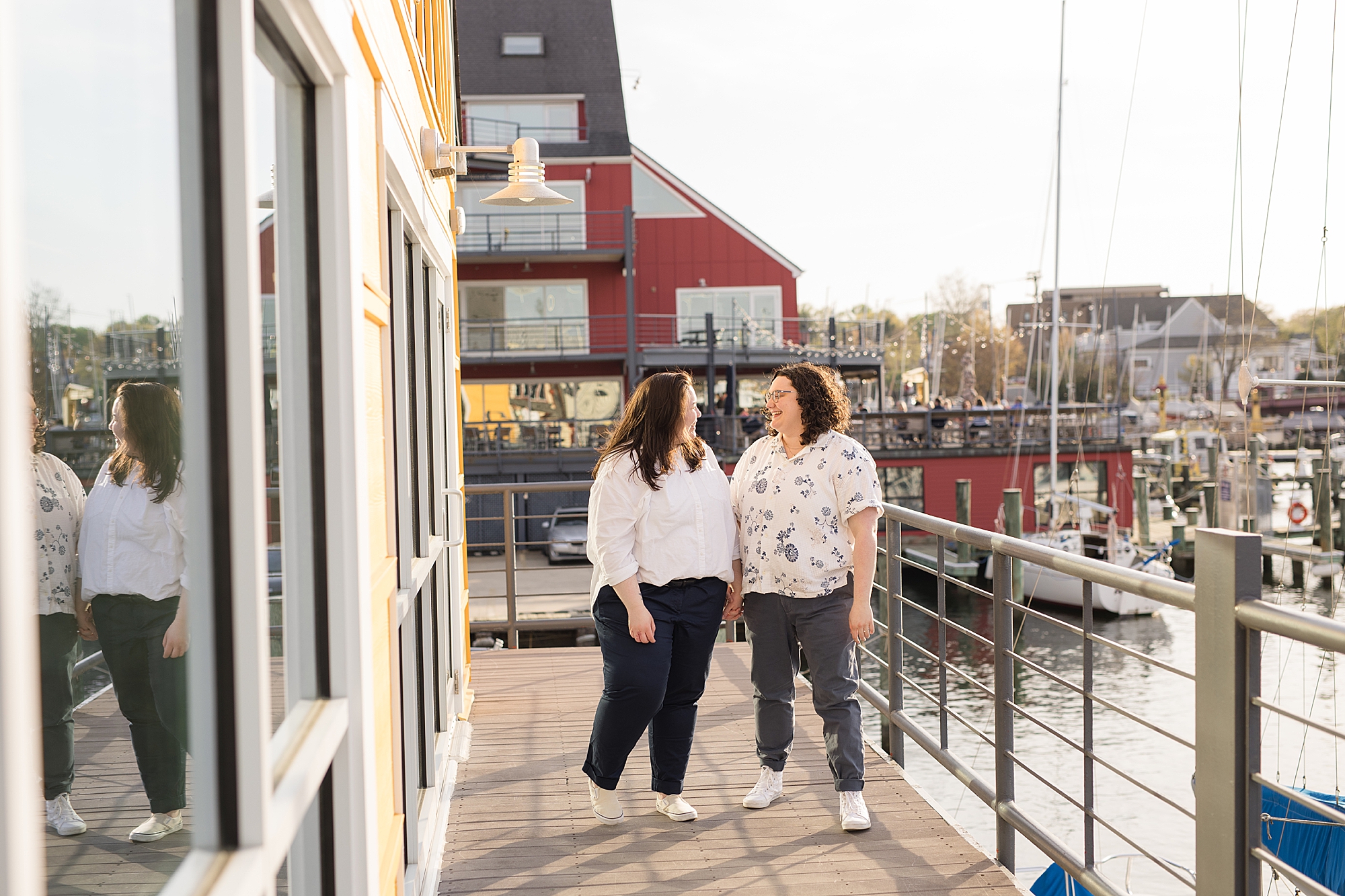 Eastport Annapolis queer engagement photographer