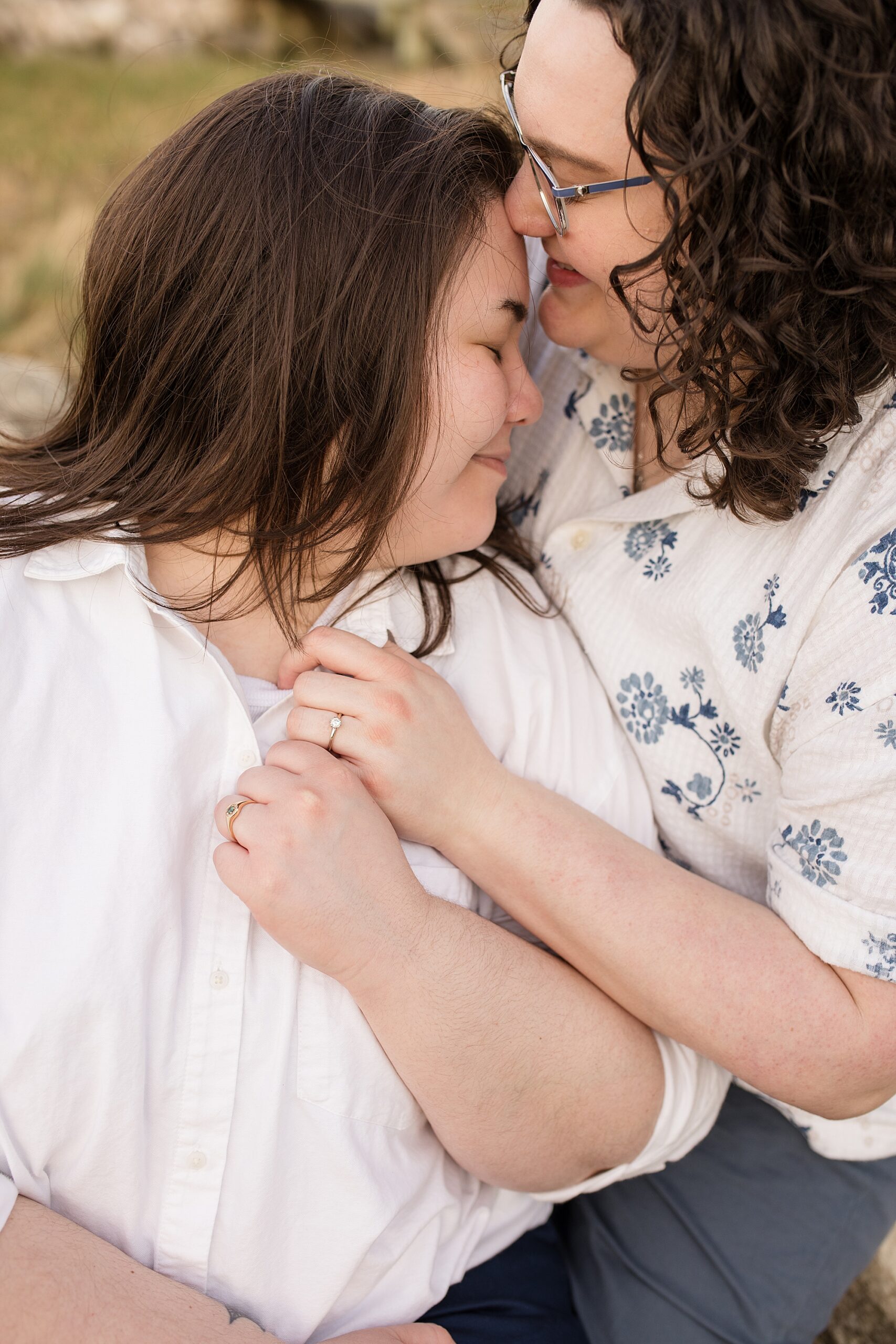 Maryland beach LGBTQ engagement photographer