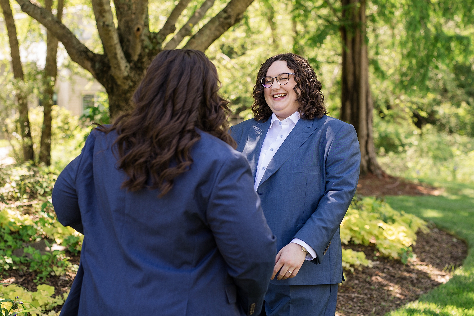 First look at London Town Gardens wedding