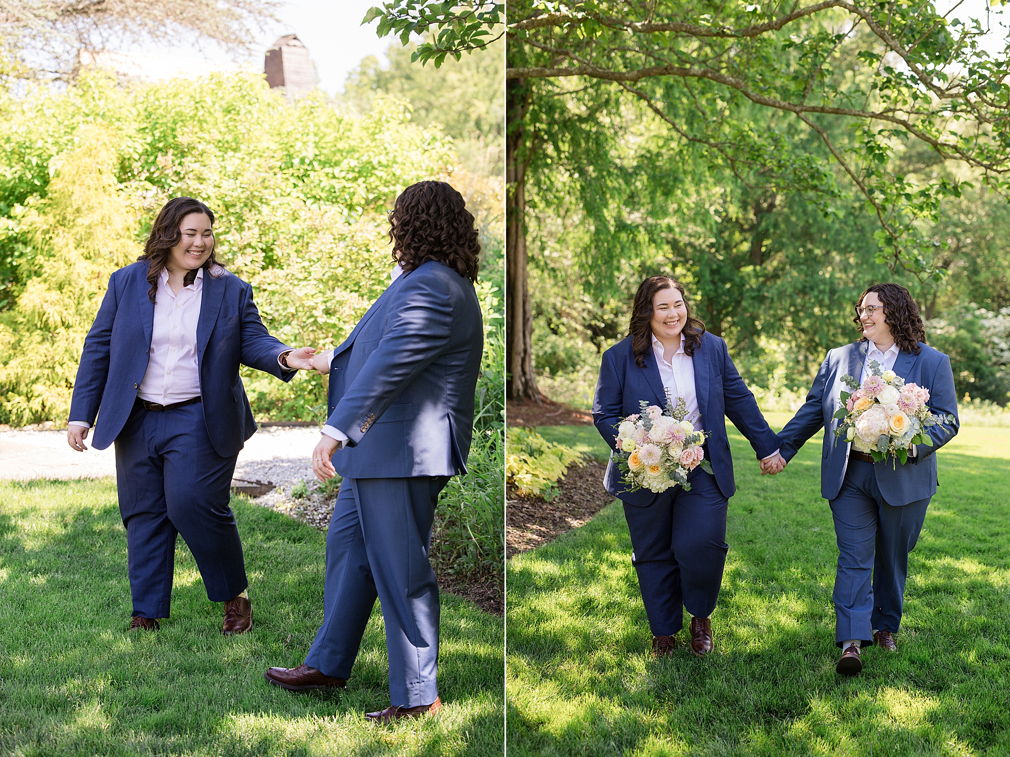 First look at London Town Gardens wedding